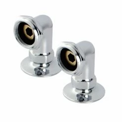 Aqua Vintage AE2RS1 2-Inch Deck Mount Tub Faucet Riser, Polished Chrome