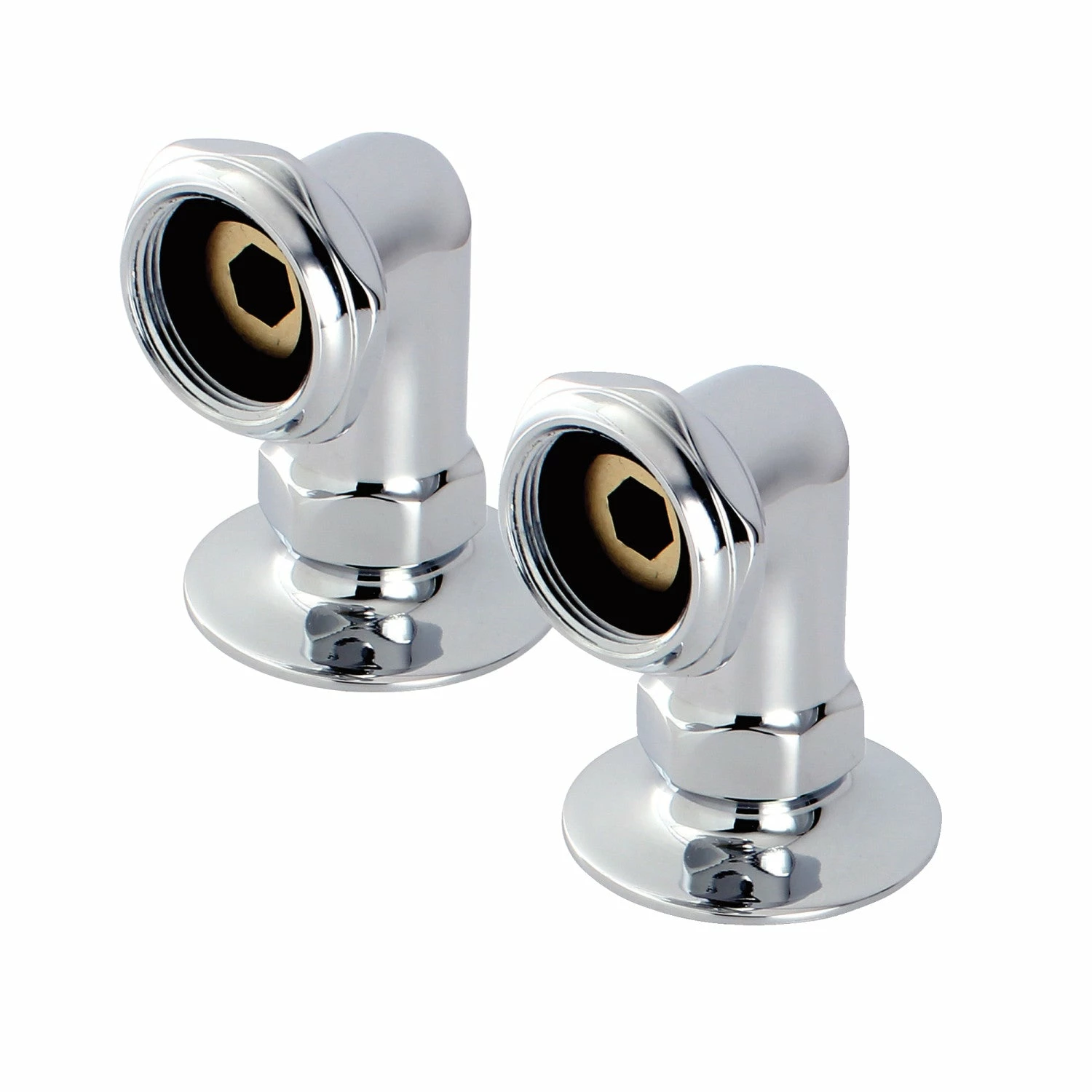 Aqua Vintage AE2RS1 2-Inch Deck Mount Tub Faucet Riser, Polished Chrome