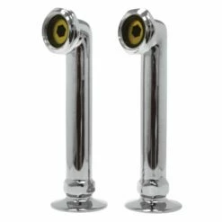 Aqua Vintage AE6RS1 6-Inch Deck Mount Tub Faucet Riser, Polished Chrome