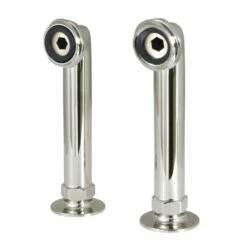 Aqua Vintage AE6RS6 6-Inch Deck Mount Tub Faucet Riser, Polished Nickel