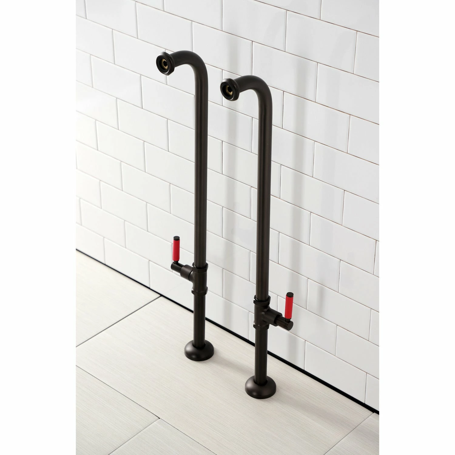 Concord AE810S5DKL Freestanding Tub Supply Line, Oil Rubbed Bronze - Image 2