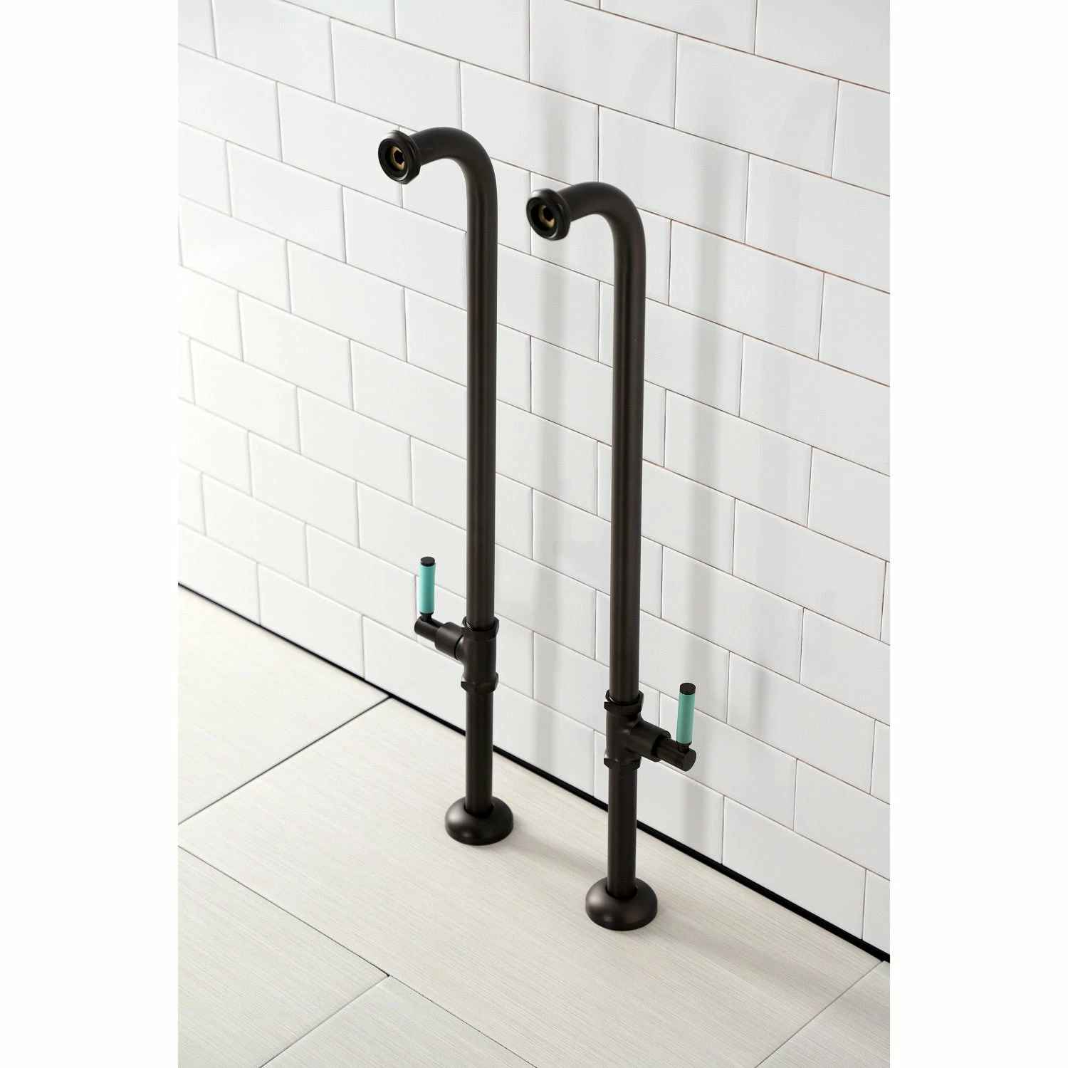 Concord AE810S5DKL Freestanding Tub Supply Line, Oil Rubbed Bronze - Image 3