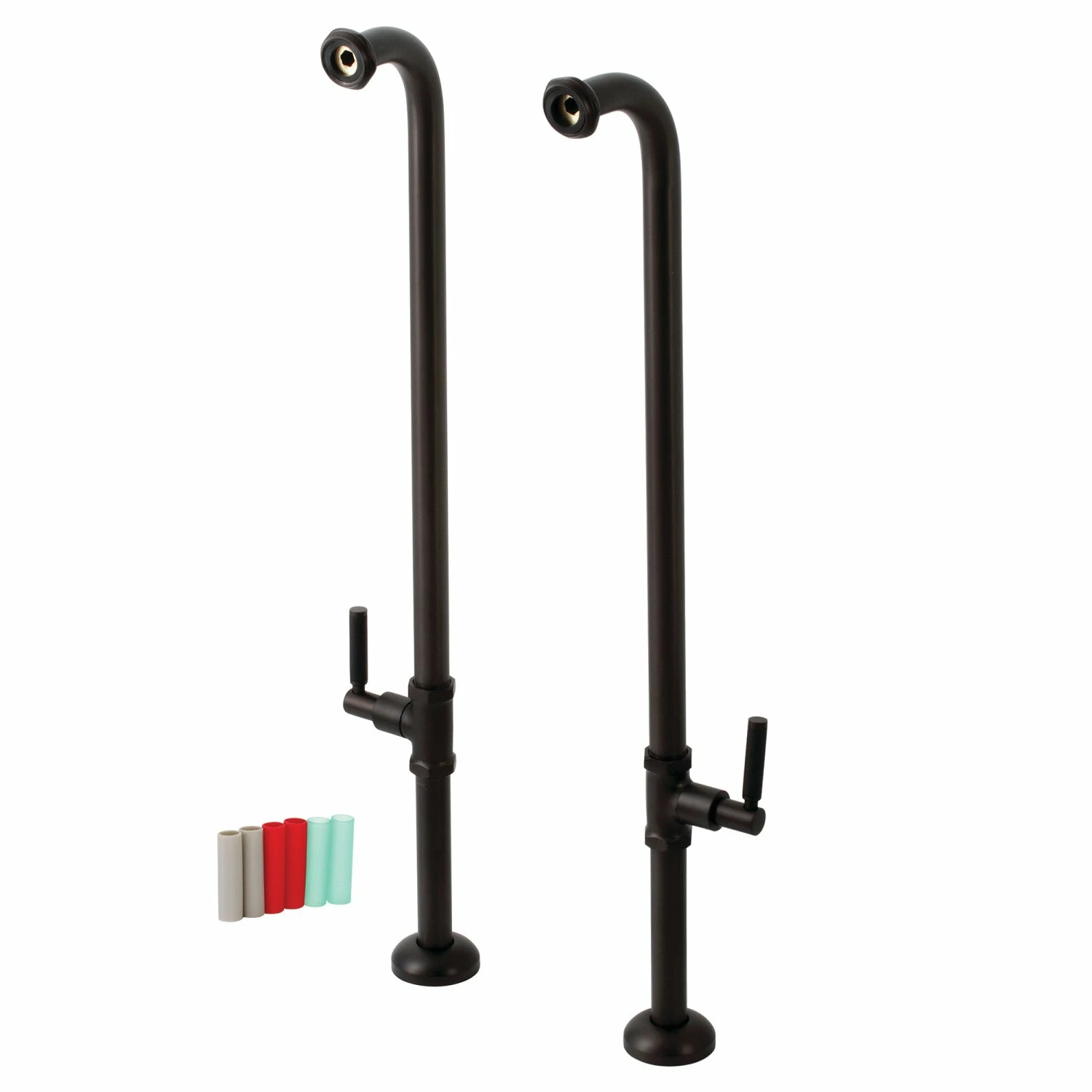 Concord AE810S5DKL Freestanding Tub Supply Line, Oil Rubbed Bronze