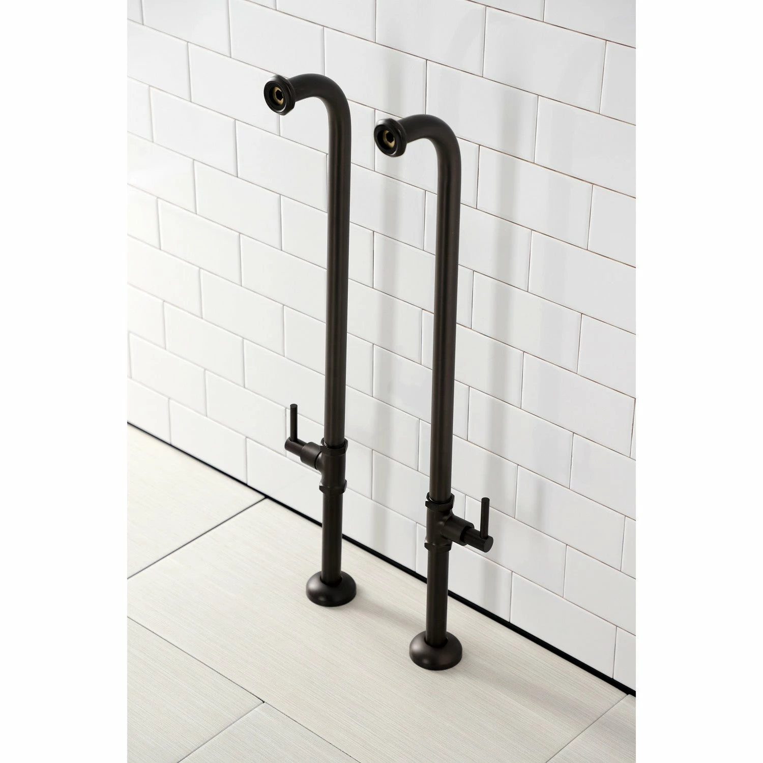 Concord AE810S5DL Freestanding Tub Supply Line, Oil Rubbed Bronze - Image 2
