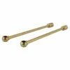 CC417 Tub Supply Line Wall Support For CC46x, CC47x, CC48x, Brushed Brass