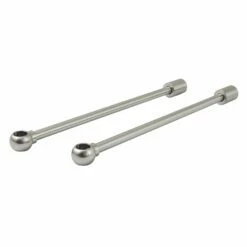 CC418 Tub Supply Line Wall Support For CC46x, CC47x, CC48x, Brushed Nickel