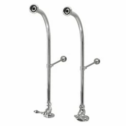 Vintage CC451ML Rigid Freestand Supplies With Stops And Lever Handles, Polished Chrome