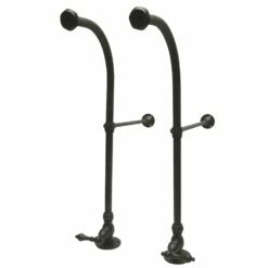 Vintage CC455ML Rigid Freestand Supplies With Stops And Lever Handles, Oil Rubbed Bronze