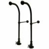 Vintage CC455MX Rigid Freestand Supplies With Stops And Cross Handles, Oil Rubbed Bronze