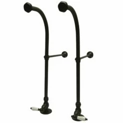 Vintage CC455PL Rigid Freestand Supplies With Stops And Lever Handles, Oil Rubbed Bronze