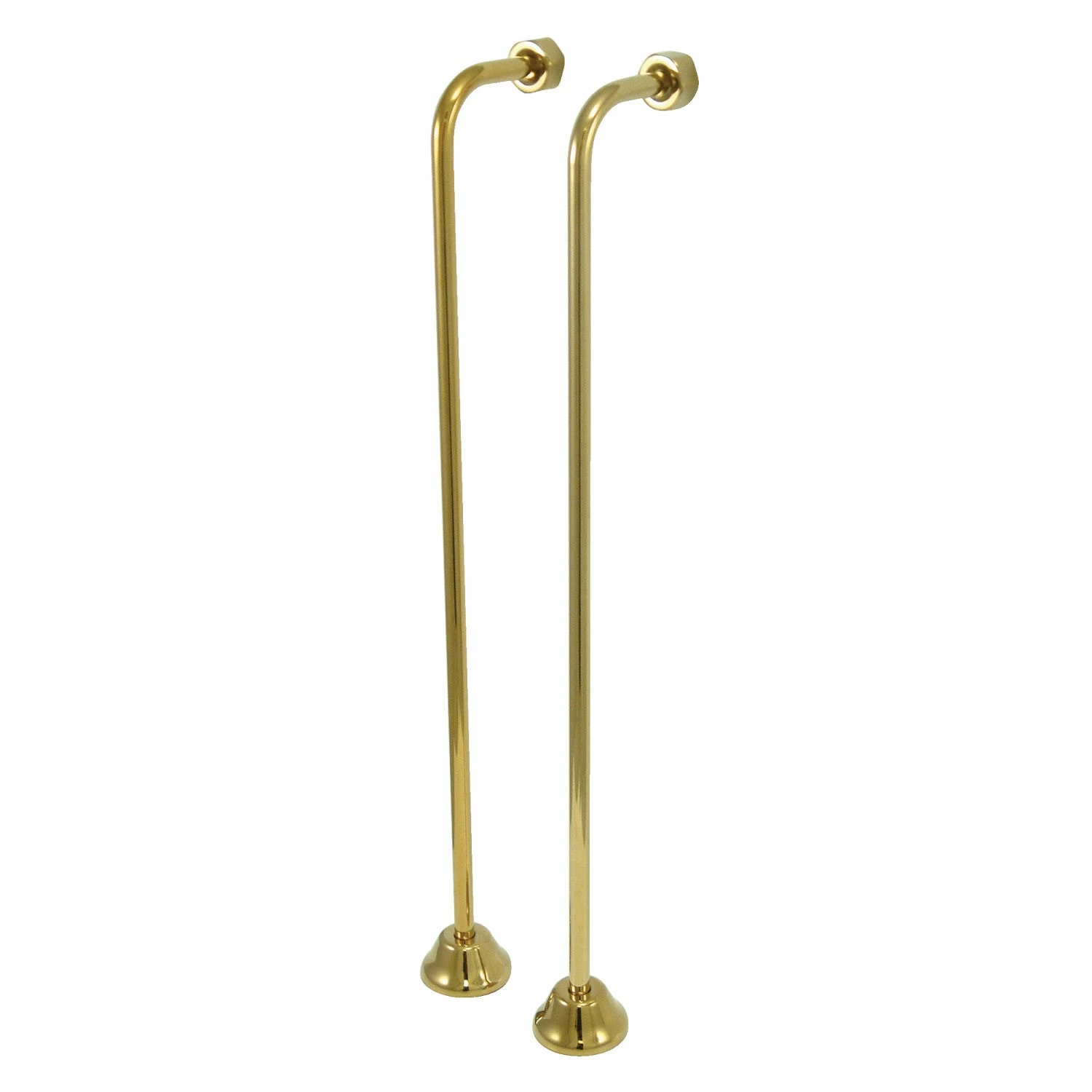 Vintage CC462 Single Offset Bath Supply, Polished Brass