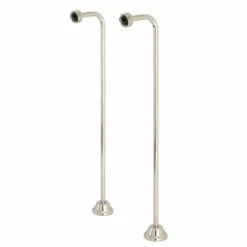 Vintage CC466 Single Offset Bath Supply, Polished Nickel