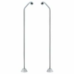 Vintage CC471 Double Offset Bath Supply, Polished Chrome