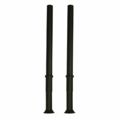 Vintage CC495 Concealed Adjustable Height Shell For Supply Lines, Oil Rubbed Bronze