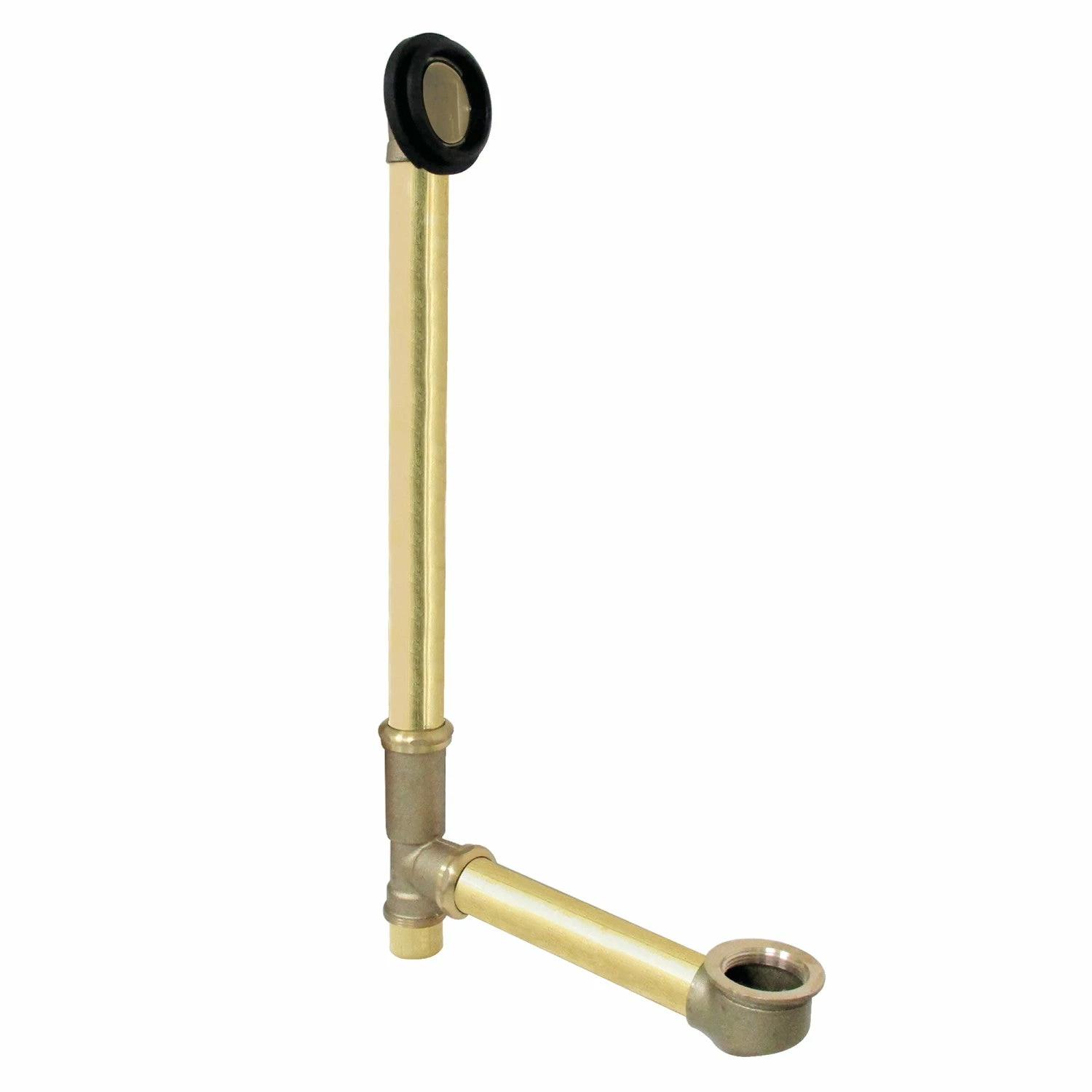 DLL16 16-Inch Tube For Tub Overflow Drain With Gasket, Rough