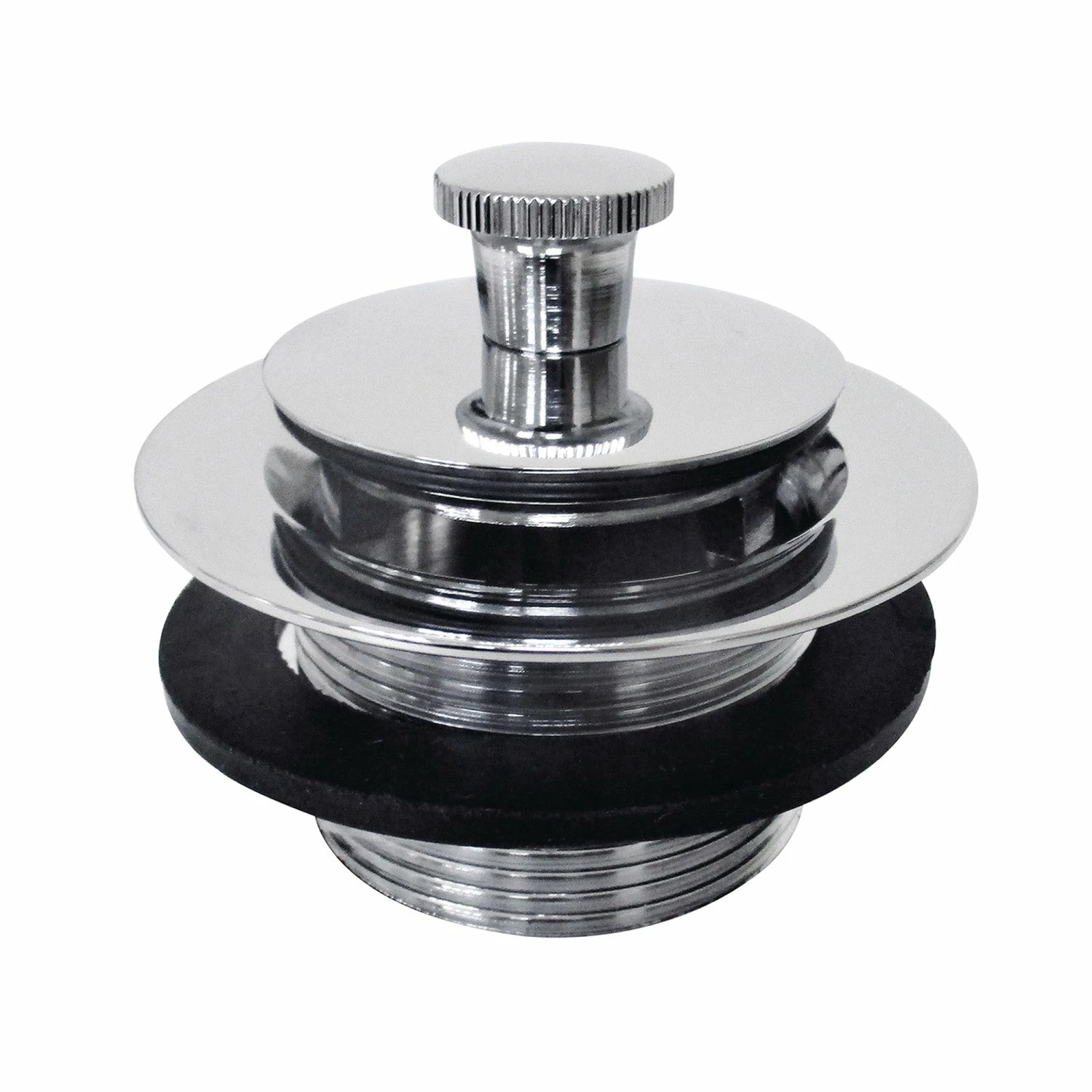 Made To Match DLL201 Brass Lift And Turn Tub Drain, Polished Chrome