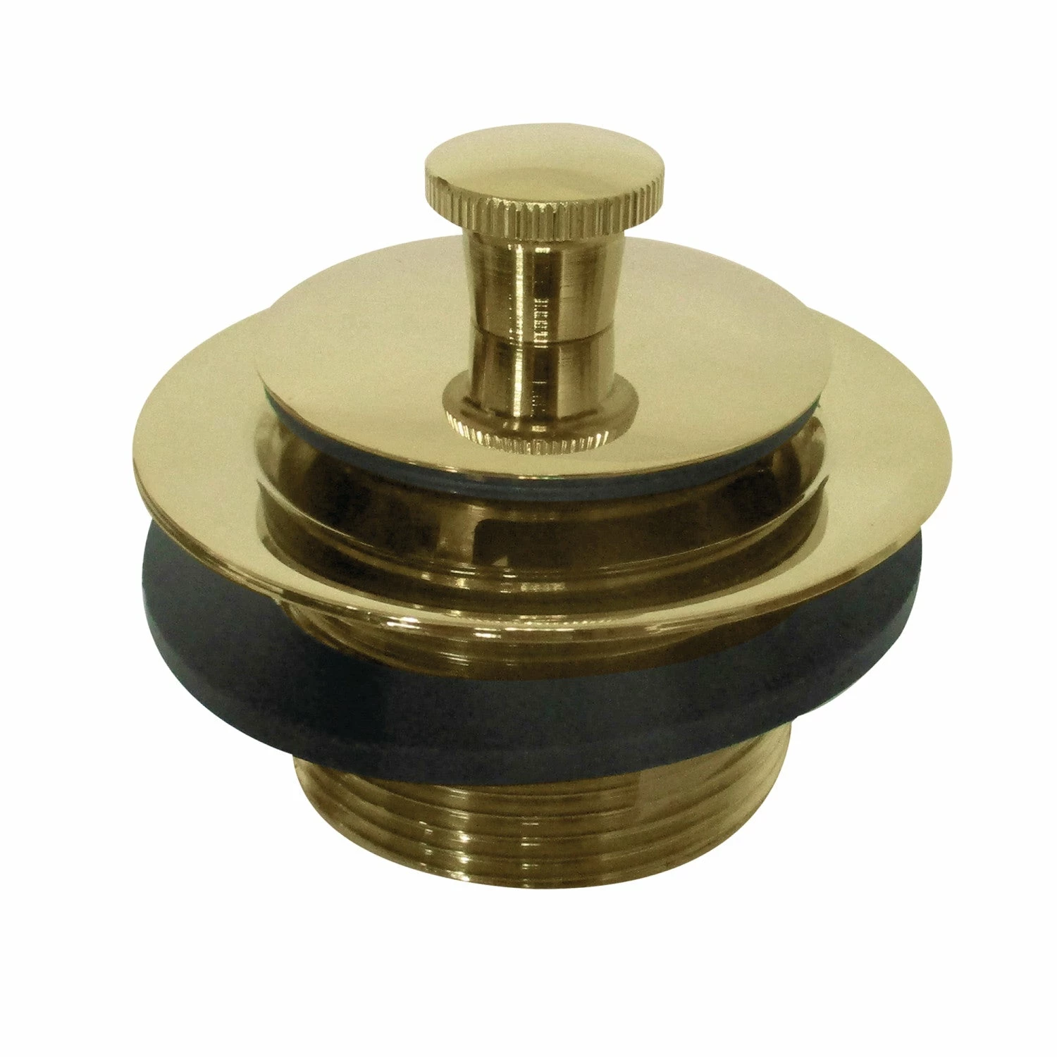 Made To Match DLL202 Brass Lift And Turn Tub Drain, Polished Brass