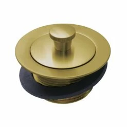 Made To Match DLL207 Brass Lift And Turn Tub Drain, Brushed Brass