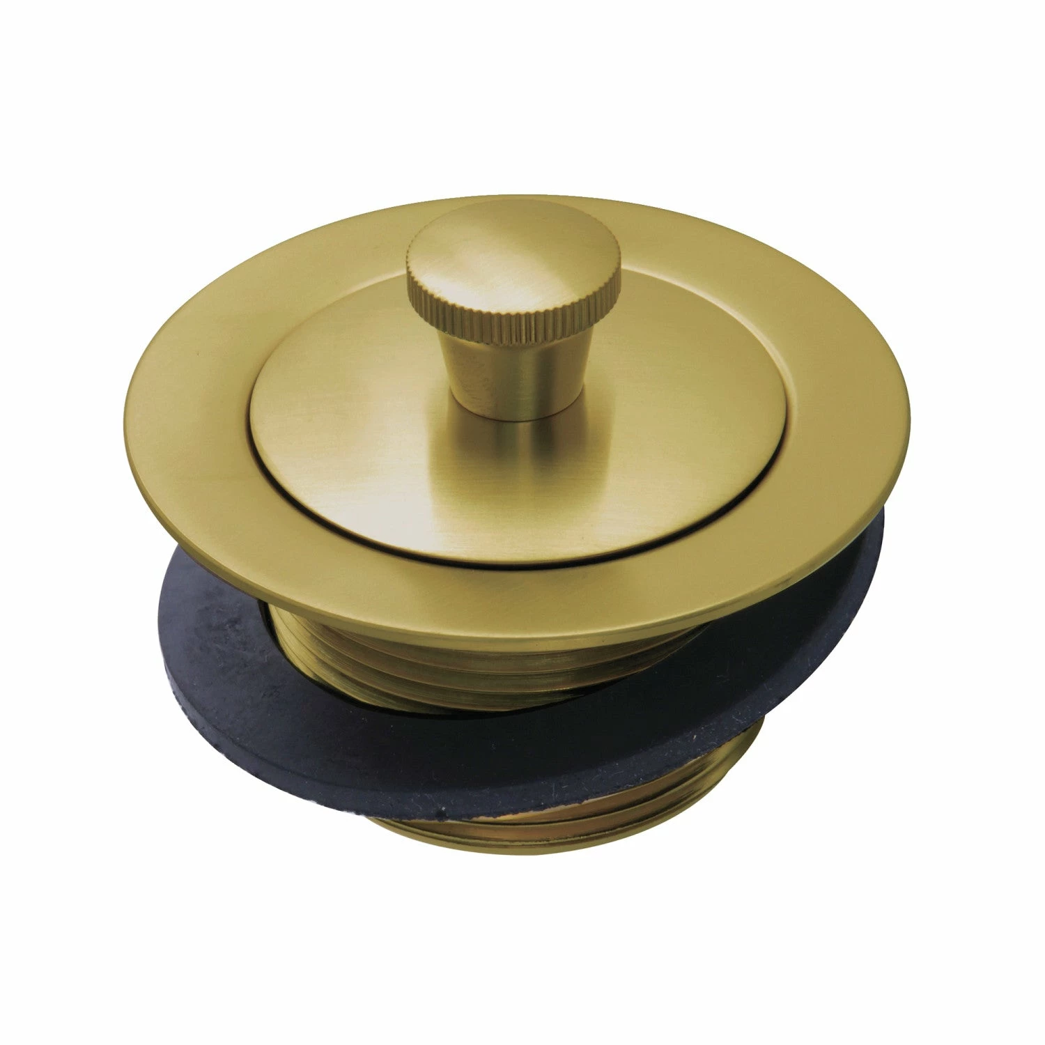 Made To Match DLL207 Brass Lift And Turn Tub Drain, Brushed Brass