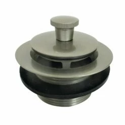 Made To Match DLL208 Brass Lift And Turn Tub Drain, Brushed Nickel