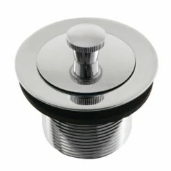 Trimscape DLL211 Brass Lift And Turn Tub Drain, Polished Chrome