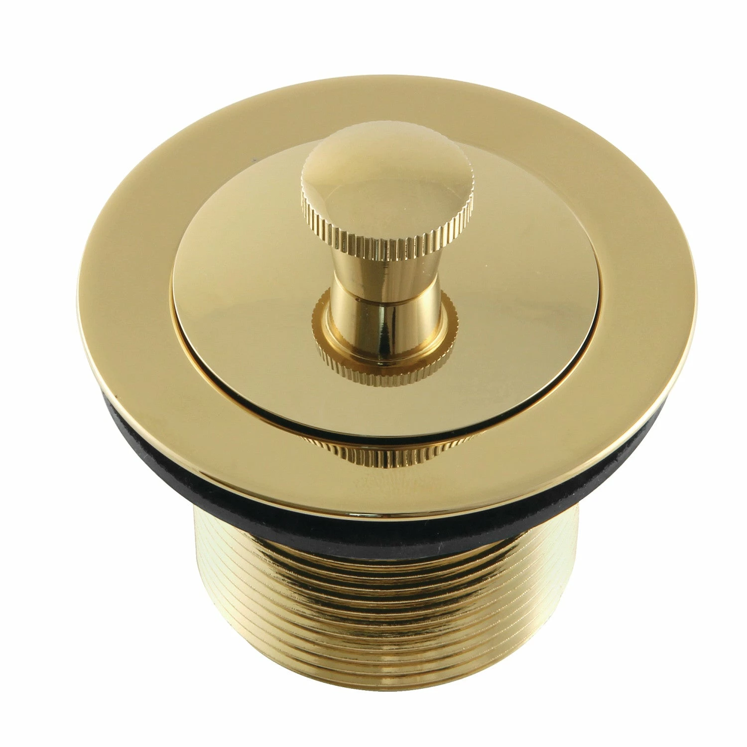 Trimscape DLL212 Brass Lift And Turn Tub Drain, Polished Brass