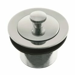 Trimscape DLL216 Brass Lift And Turn Tub Drain, Polished Nickel