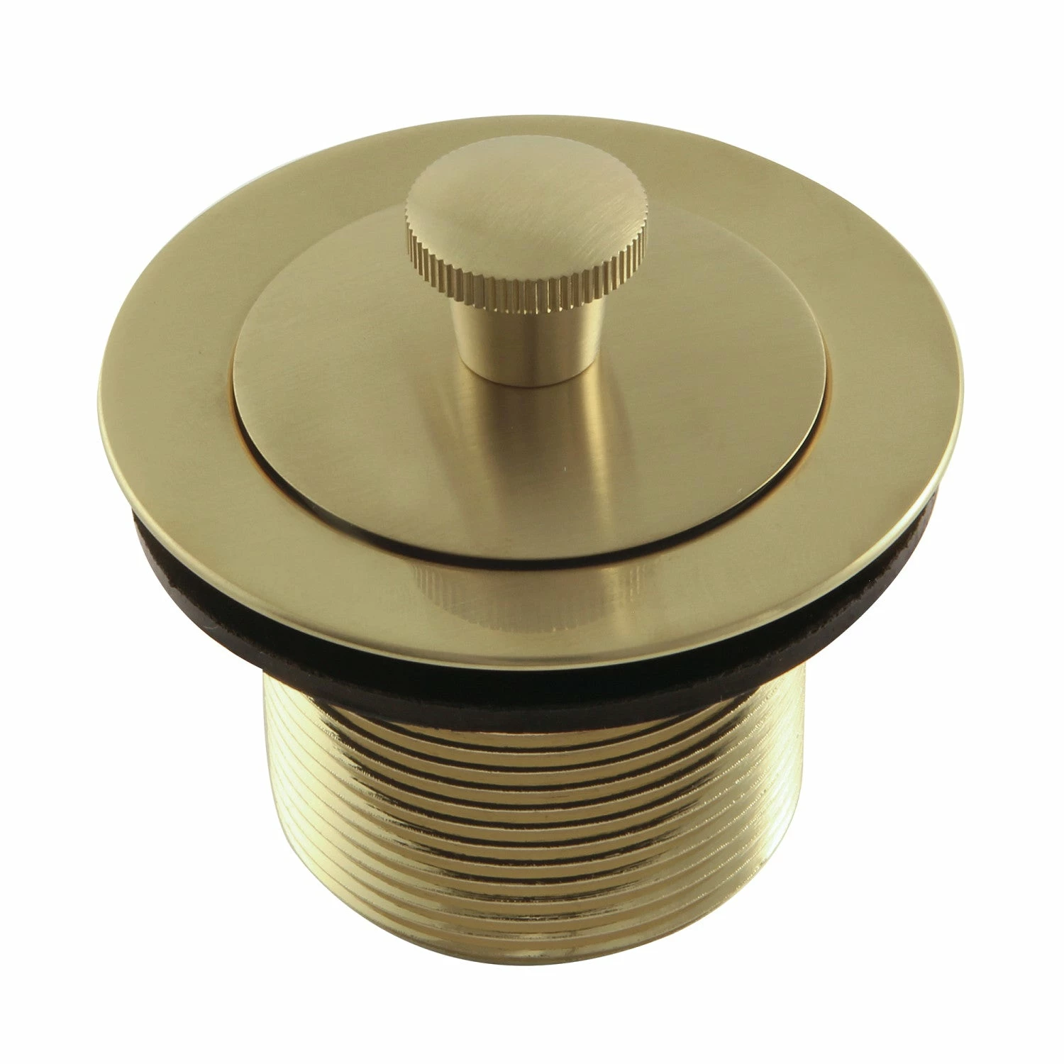 Trimscape DLL217 Brass Lift And Turn Tub Drain, Brushed Brass