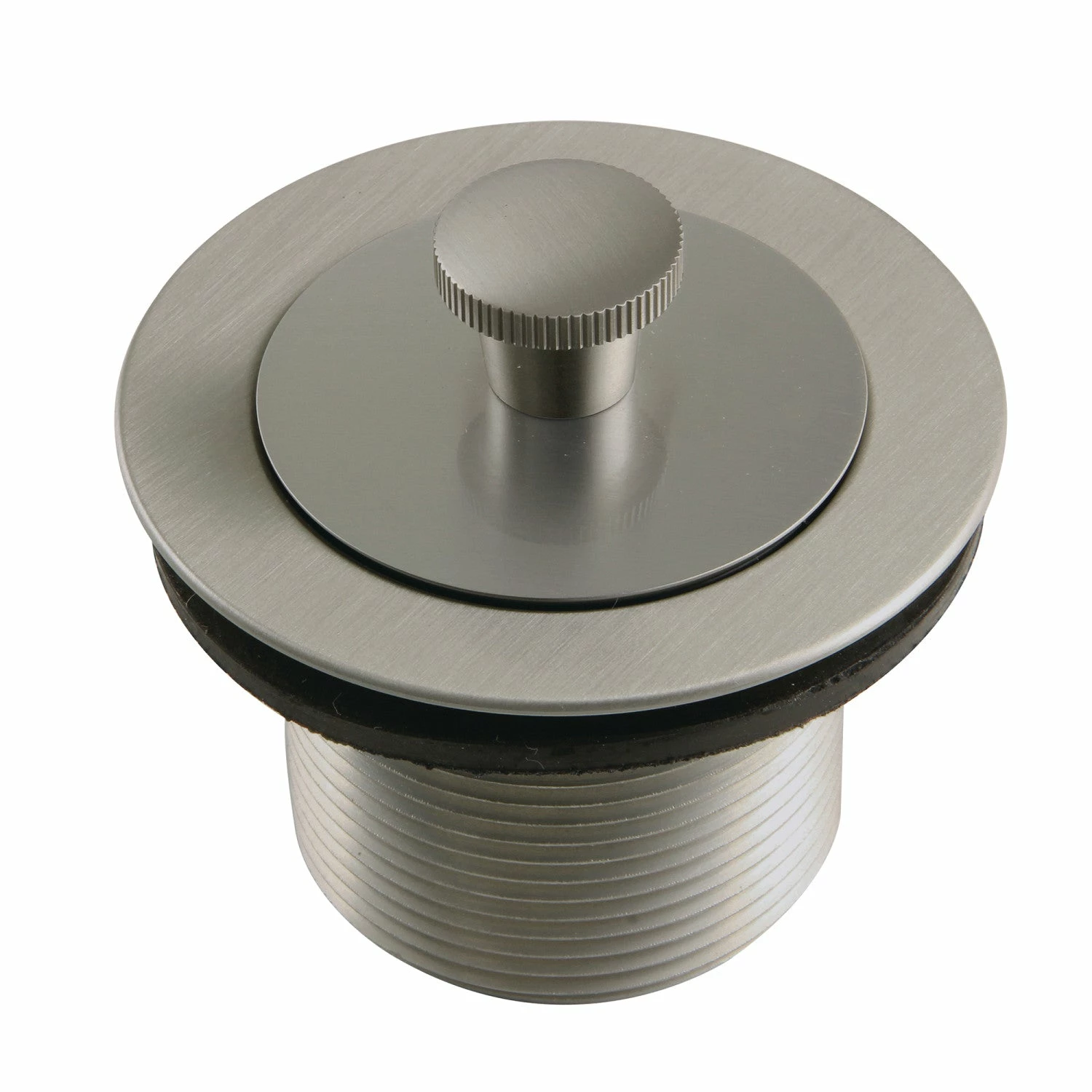 Trimscape DLL218 Brass Lift And Turn Tub Drain, Brushed Nickel