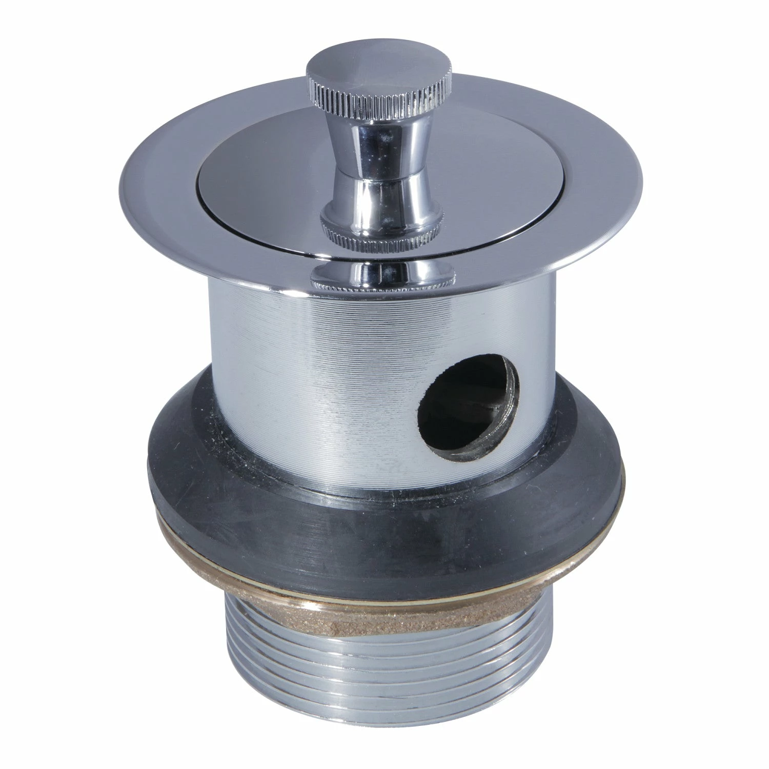 Trimscape DLL221 Brass Lift And Turn Tub Drain With Overflow, Polished Chrome