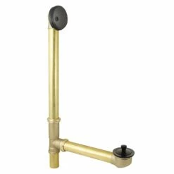 Made To Match DLL3185 23-Inch Brass Lift And Turn Tub Waste And Overflow, Oil Rubbed Bronze