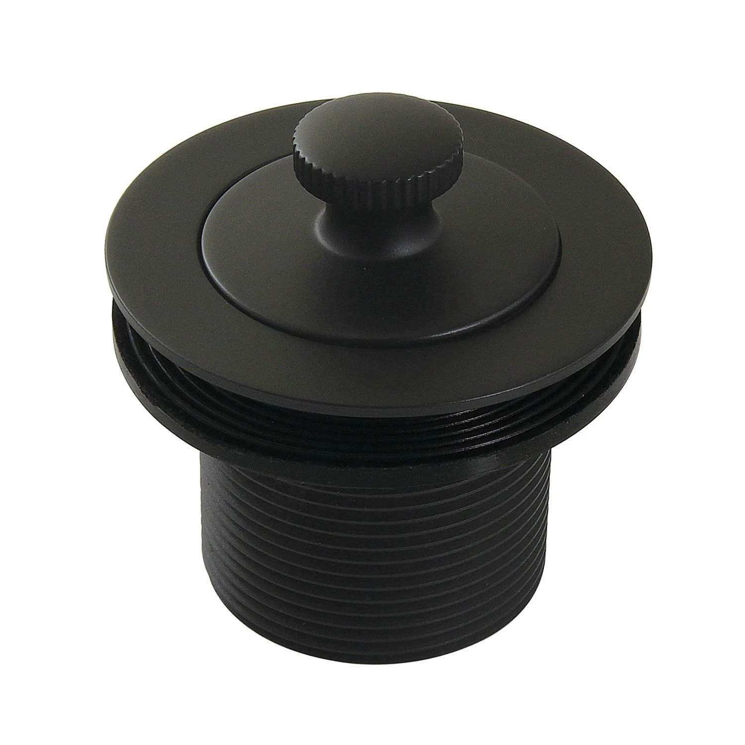 Made To Match DLT15MB 1-1/2-Inch Lift And Turn Tub Drain With 1-1/2-Inch Body Thread, Matte Black