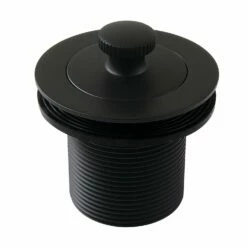 Made To Match DLT17MB 1-1/2-Inch Lift And Turn Tub Drain With 1-3/4-Inch Body Thread, Matte Black