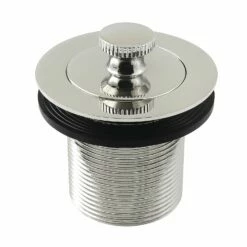 Made To Match DLT17PN 1-1/2-Inch Lift And Turn Tub Drain With 1-3/4-Inch Body Thread, Polished Nickel