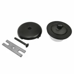 Trimscape DLT5301A0 Zinc Alloy Lift And Turn Tub Drain Conversion Kit, Matte Black