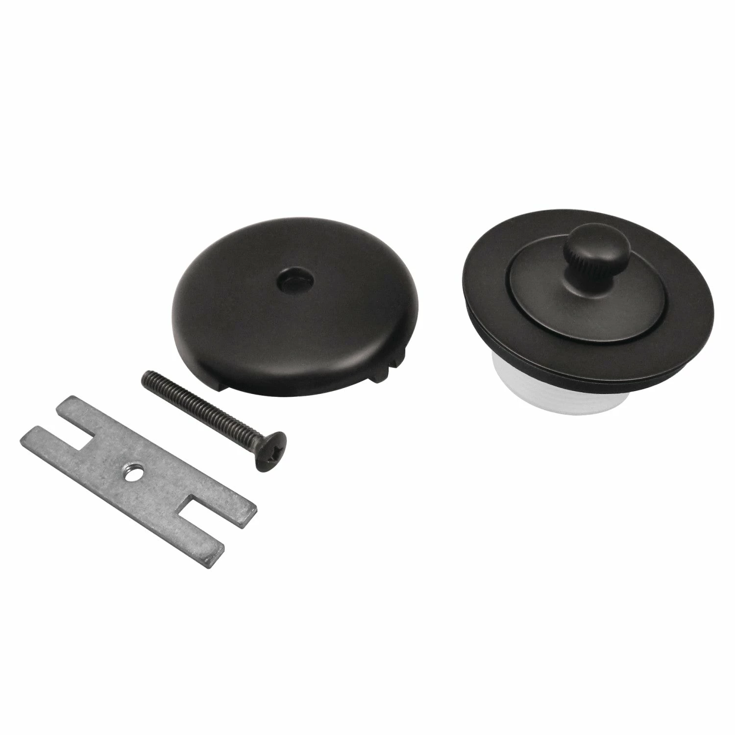 Trimscape DLT5301A0 Zinc Alloy Lift And Turn Tub Drain Conversion Kit, Matte Black