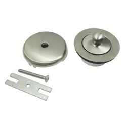 Trimscape DLT5301A8 Zinc Alloy Lift And Turn Tub Drain Conversion Kit, Brushed Nickel