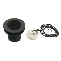 Made To Match DSP17ORB 1-1/2-Inch Chain And Stopper Tub Drain With 1-3/4-Inch Body Thread, Oil Rubbed Bronze