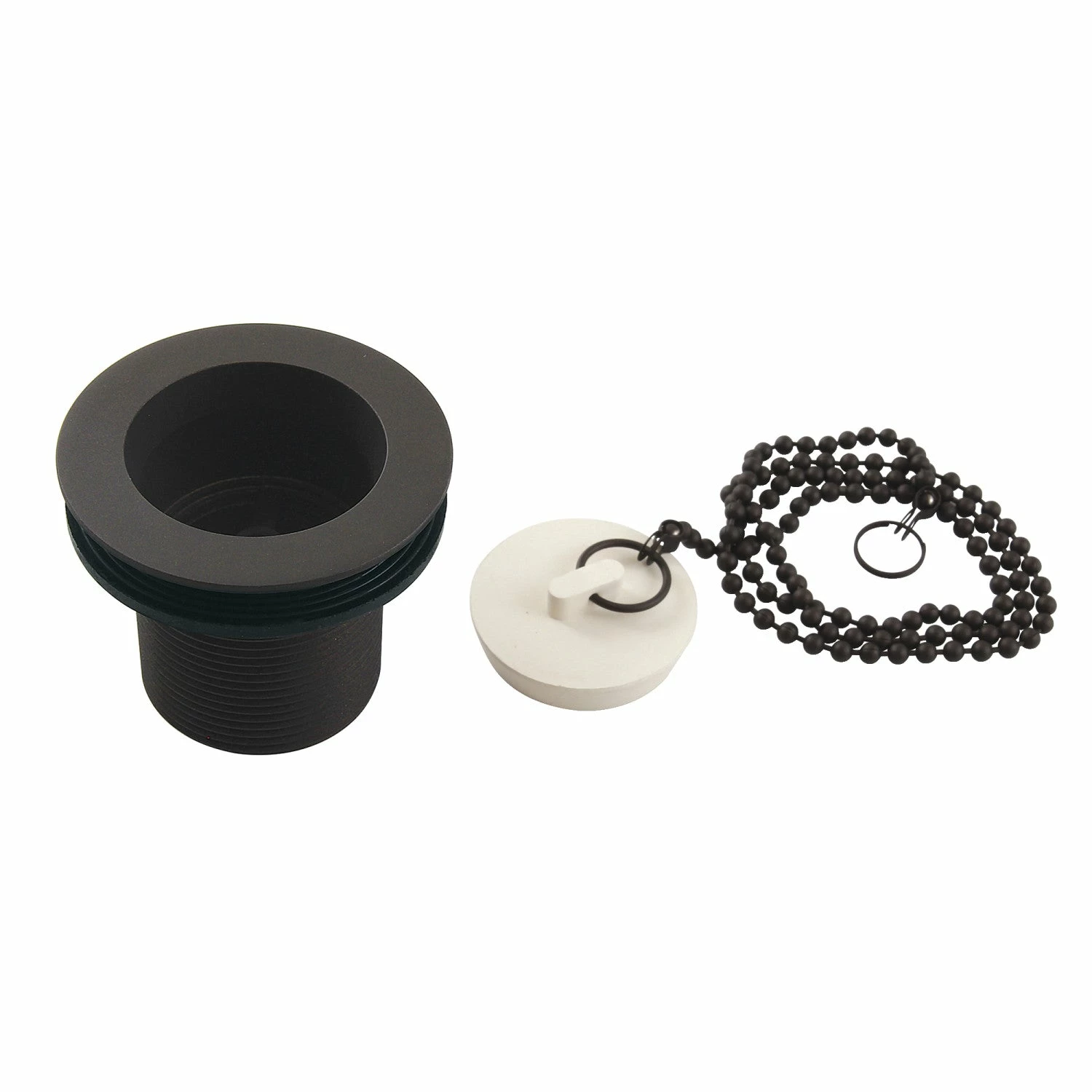 Made To Match DSP17ORB 1-1/2-Inch Chain And Stopper Tub Drain With 1-3/4-Inch Body Thread, Oil Rubbed Bronze