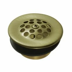 Made To Match DTL203 Brass Tub Strainer Drain, Antique Brass