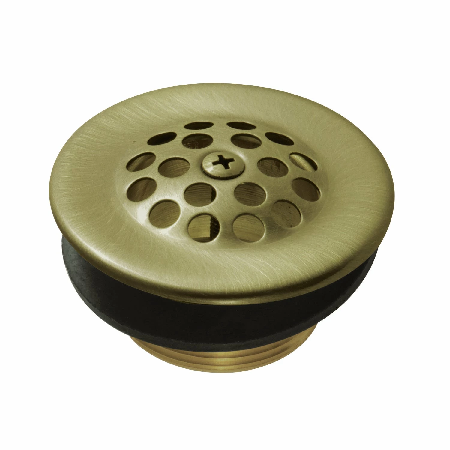 Made To Match DTL203 Brass Tub Strainer Drain, Antique Brass