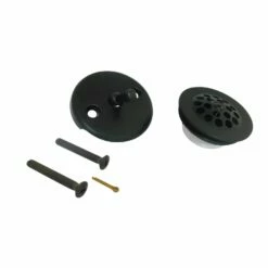 Trimscape DTL5305A0 Zinc Alloy Trip Lever Tub Drain Conversion Kit, Matte Black