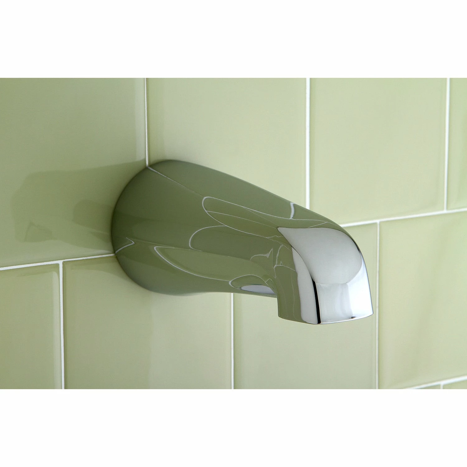 Shower Scape K1202A1 5-1/8 Inch Non-Diverter Tub Spout, Polished Chrome - Image 2