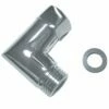 K178A1 L Shape Connector Elbow, Polished Chrome