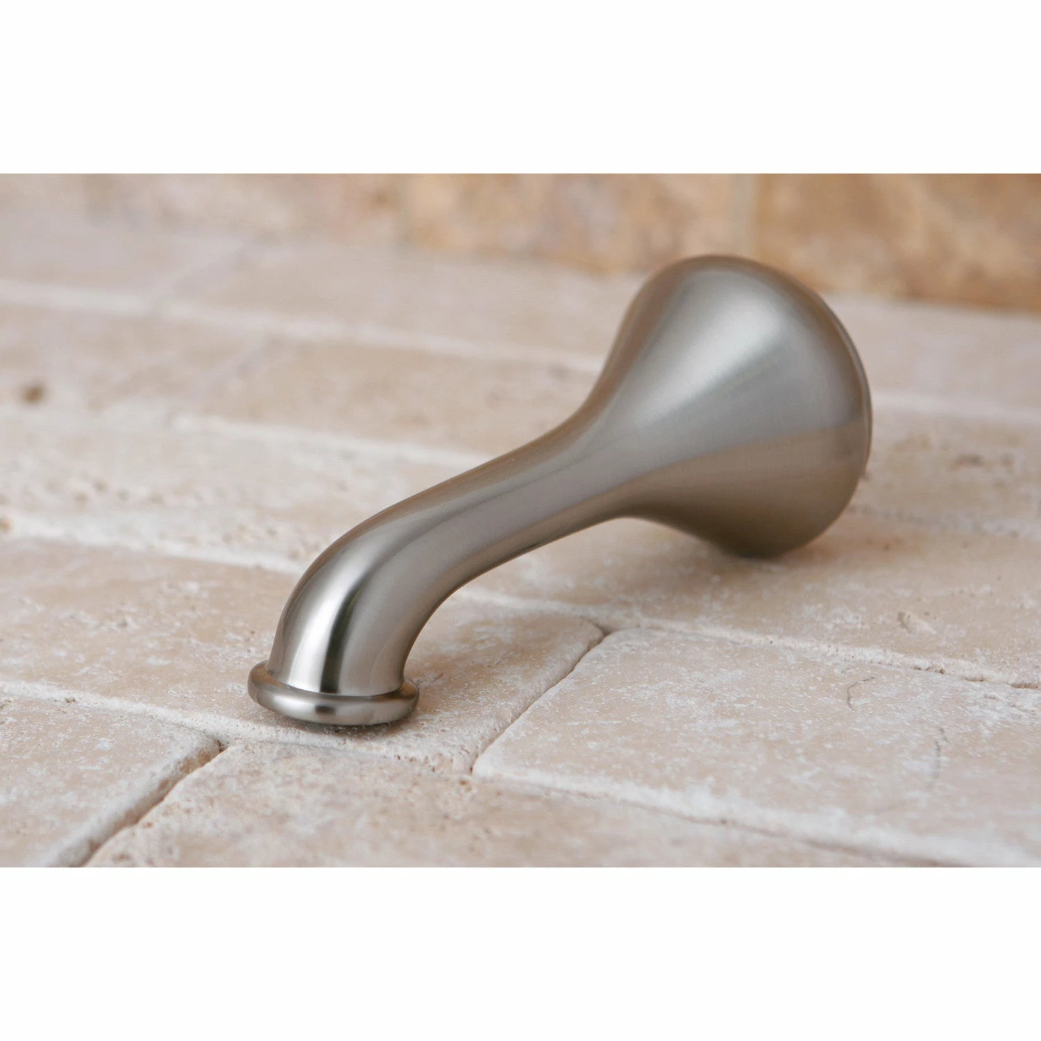 Shower Scape K184C8 5-Inch Non-Diverter Tub Spout, Brushed Nickel - Image 2