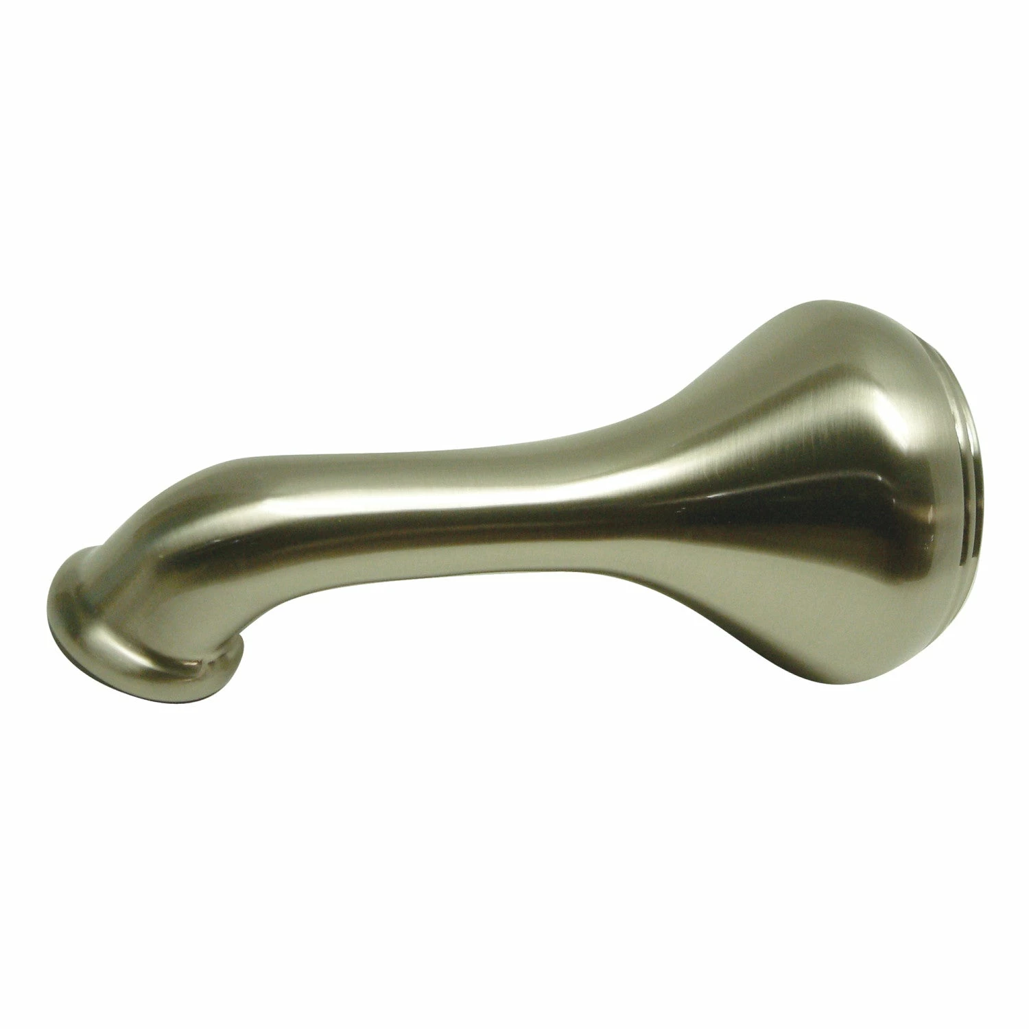 Shower Scape K184C8 5-Inch Non-Diverter Tub Spout, Brushed Nickel