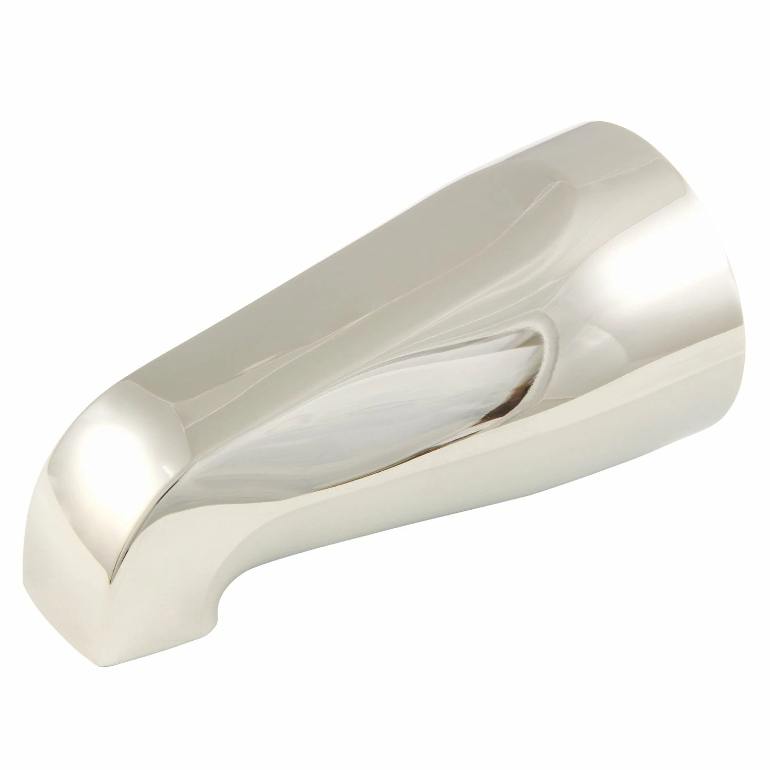 Shower Scape K187A6 5-1/8 Inch Non-Diverter Tub Spout, Polished Nickel