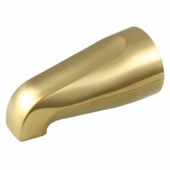 Shower Scape K187A7SB 5-1/8 Inch Non-Diverter Tub Spout, Brushed Brass