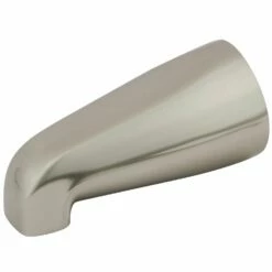Shower Scape K187A8 5-1/8 Inch Non-Diverter Tub Spout, Brushed Nickel