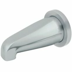 Shower Scape K187E1 5-Inch Non-Diverter Tub Spout With Flange, Polished Chrome